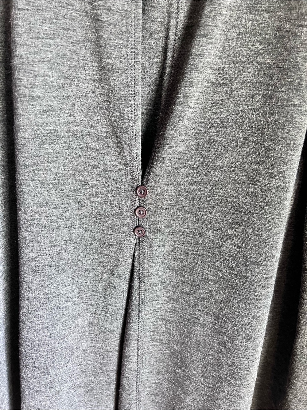 Cable & Gauge Women’s Charcoal Gray Cowl Neck Sweater size 2XL - Picture 4 of 7